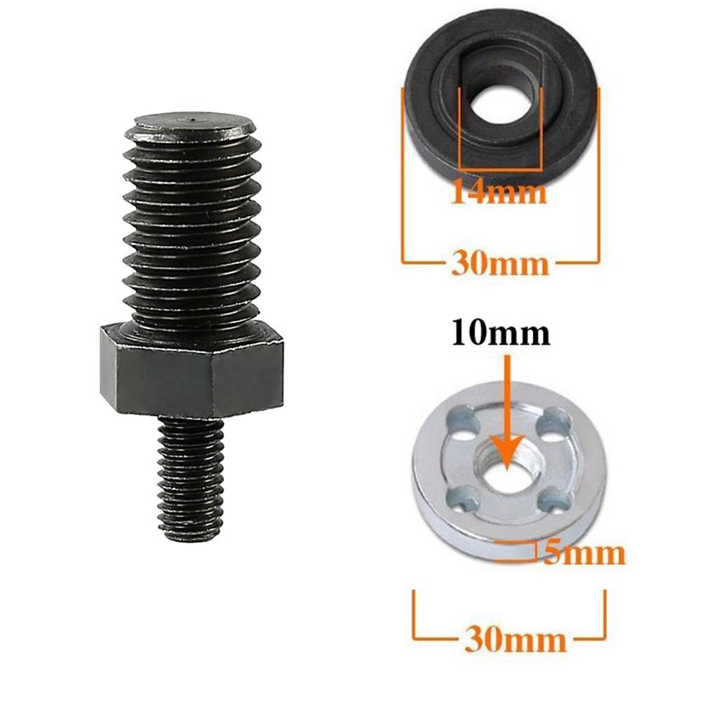 5mm bis 10mm Schleifadapterstange für Mini-Winkelschleifer Robustes Design mit Druckplatte für den täglichen Gebrauch