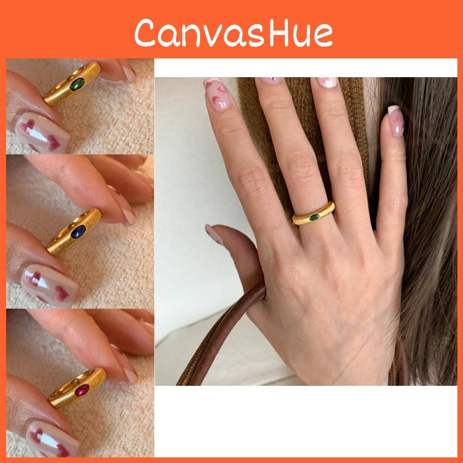 Elegant Vintage Style Gold Color Geometric Copper Adjustable Ring For Women Fashion