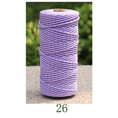 Braided Rope 2mm 3mm 4mm 5mm Cotton Tassel Thread