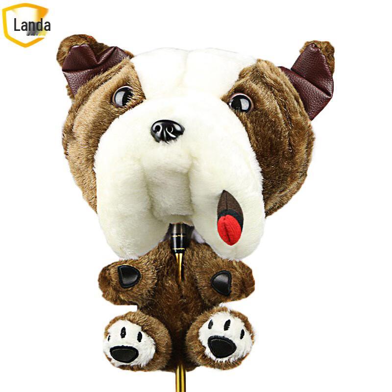 Landar Cartoon Bulldog Golf Driver Headcover