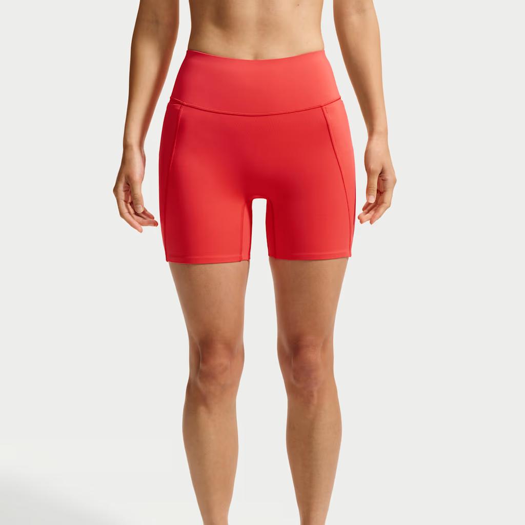Nike Pantalones de Ciclismo Cómodos de Cintura Alta que Absorben la Humedad Dri-Fit para Mujer bottoms HQ6833-696