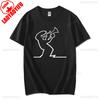 Happy La Linea Summer Casual T-Shirts Men Round Neck Graphic T Shirt Badum Linus Lineman Short Sleeve Tees Fashion Cotton Tops