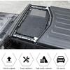 Sunshade Mesh Shade Top Front Cover Provides Roof UV Sun Protection for Jeep Wrangler JL JLU & Gladiator JT 2018-2024 (Black)