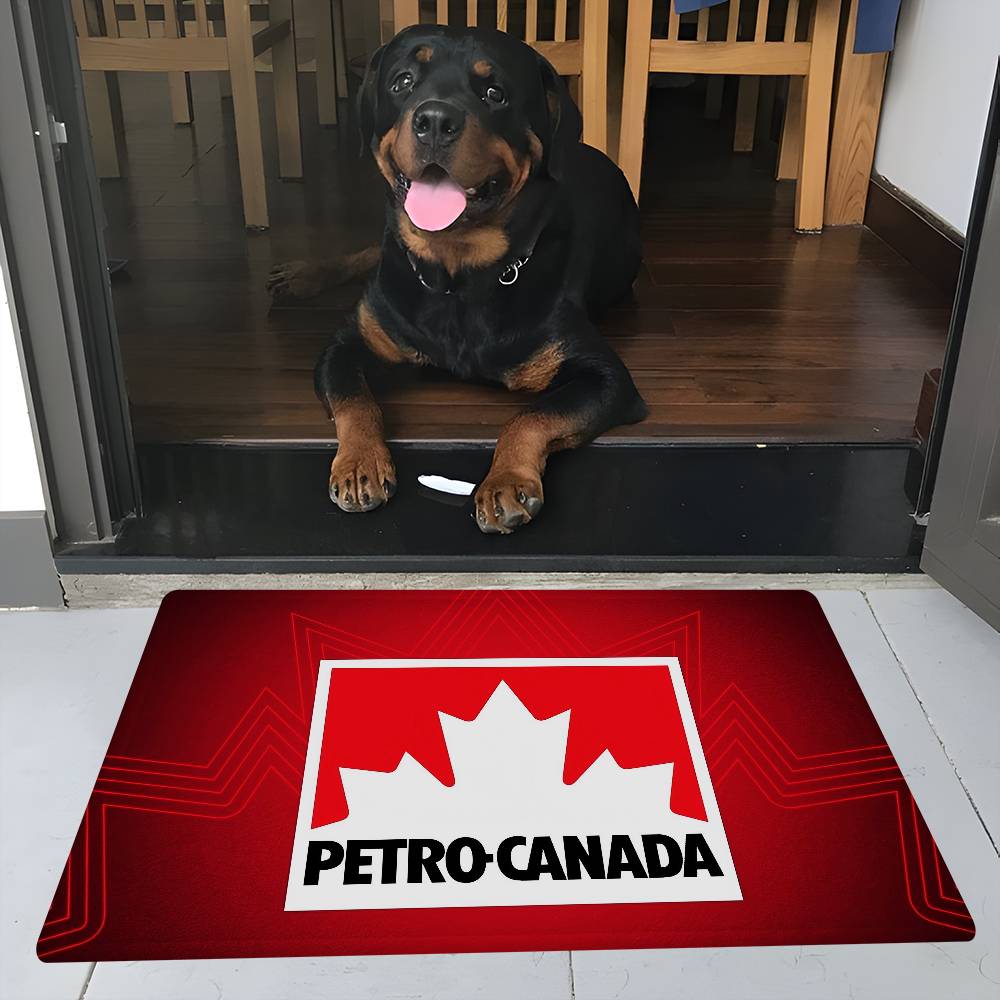Petro Canada Logo Floor Mat Rectangle Anti-slip Home Soft Badmat Front Door Indoor Outdoor Mat Hotel Decor Mat