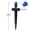 5Pcs Adjustable 1/4" Irrigation Misting Dripper 360degree Sprinkler Drip Watering Tool 4/7mm Hose Garden Yard Greenhouse