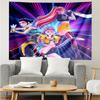 Kpop Hunter Tapestry for Bedroom Aesthetic Classroom Tapestries Wall Hanging for Living Room Dorm Office,Ideal Creative Gift