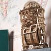 Stolní hodiny Ugears Skywatcher Tourbillon 70162 Stolní hodiny Sky Watcher Tourbillon Dřevěná hračka 3D puzzle
