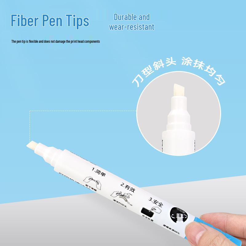 Shield 585 Thermal Printer Cleaning Pen - Wear-Resistant, High-Strength Alcohol Tip for Durable Stain Removal