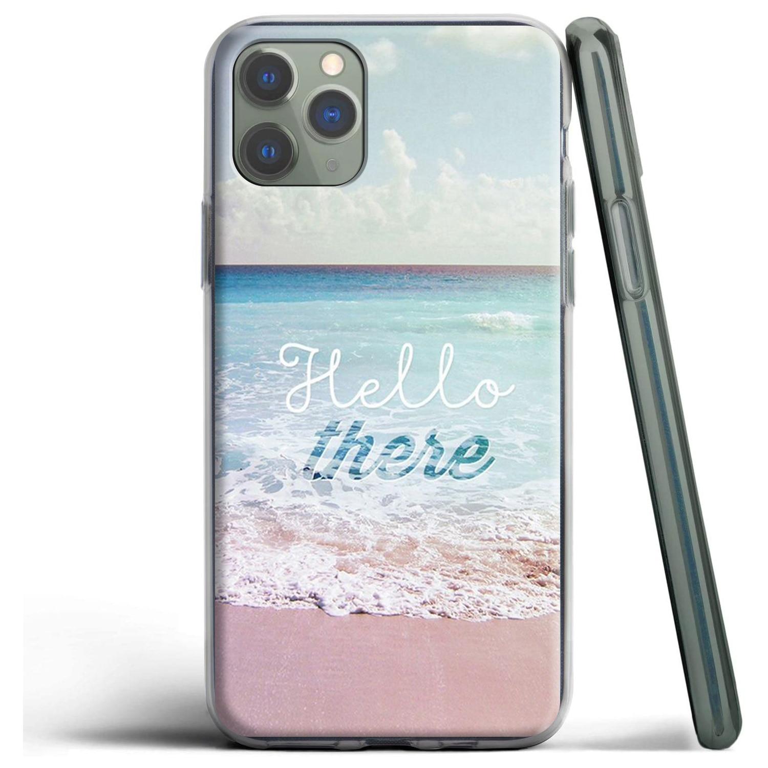 

Силиконовый чехол Hello Cool Summer Beach Sea для Apple iPhone 12 Mini 11 Pro SE XS X XR Max 8 7 6S 6 Plus 5S for Iphone Xs Max