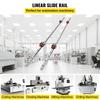 2X 15-1500mm Linear Guideway Rail with 4Pcs Pillow Block Carriage Bearing Block for 15mm Slotted Block Square Block Linear Rail Routers CNC Set