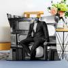 J-Jesse Plemons Cushion Cover Washable Linen Pillowcase Soft For Sofa Bed Cozy Home Room Decor