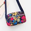 Floral Oxford Cloth Crossbody Bag for Women - Versatile Canvas Bag for Moms and Seniors