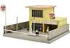TOMIX Model Train Abandoned Gas Station Building Collection 1/150 Scale, A, "Geocore 183" [325925]
