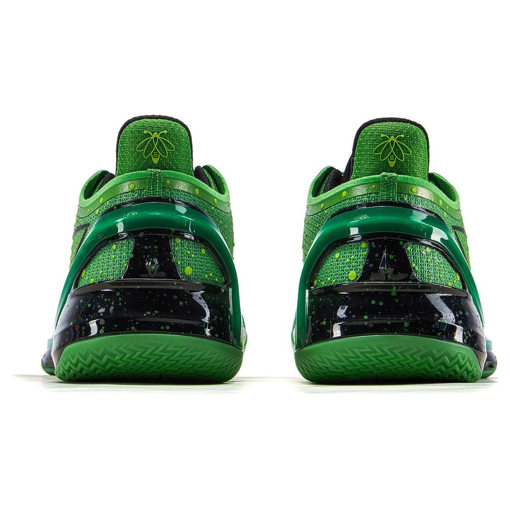 New LINING Blade 4V2 Basketball Shoes Men Low Top Grass Green/Scallion Green ABAU059-2