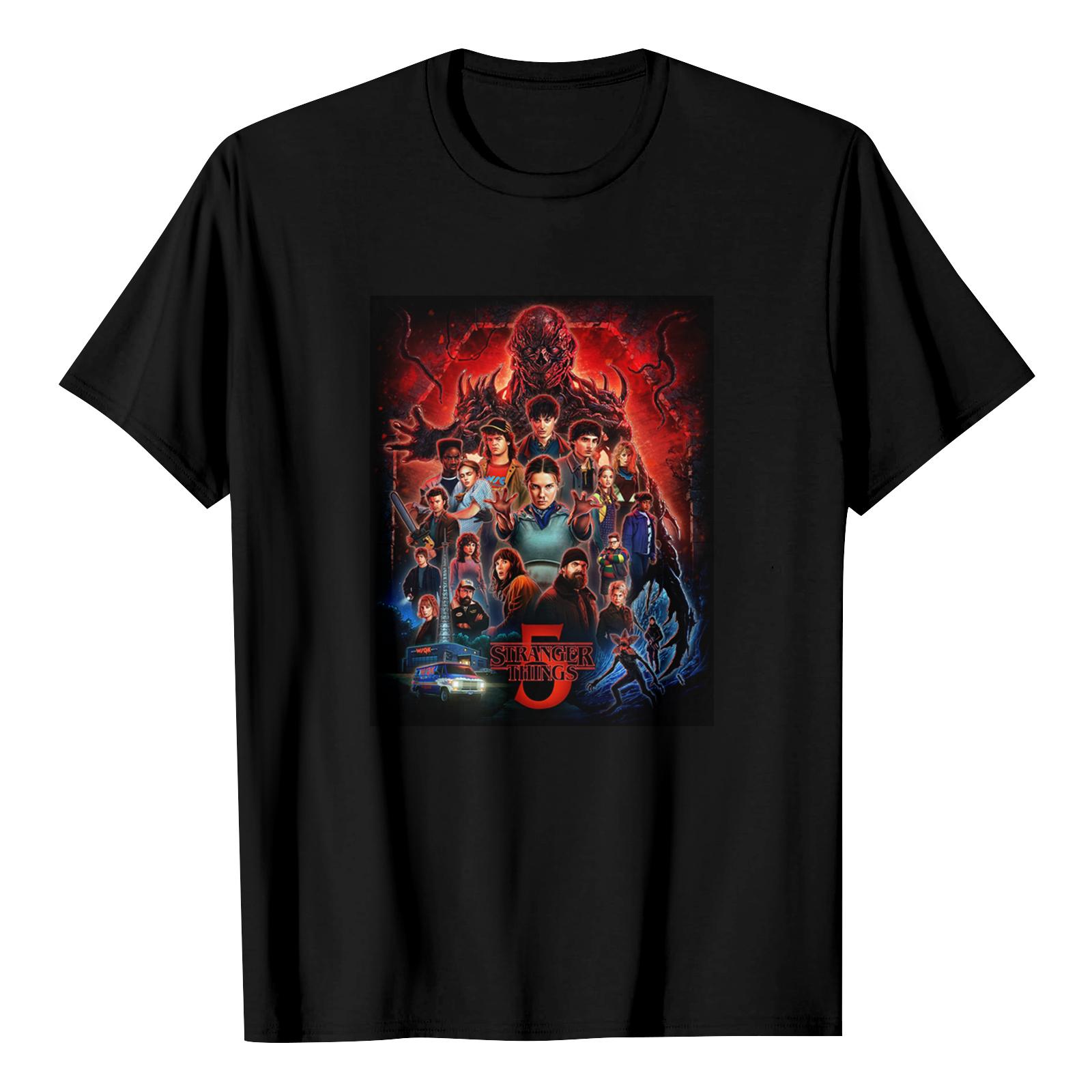 

Модная рабочая одежда с коротким рукавом и круглым вырезом, принтованные топы для женщин, летние топы XXL красный