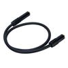 Professional Stereo Sound Cable 6.35mm 1/4in Female to 3.5mm 1/8in Female  Music Instruments