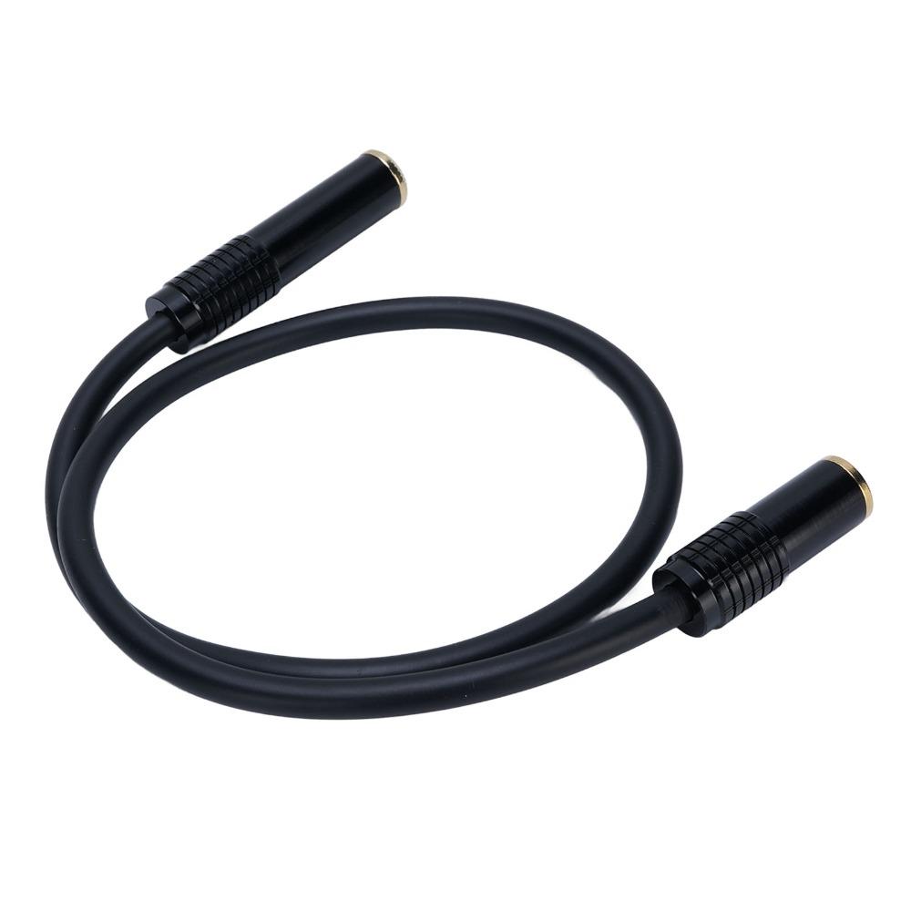 Professional Stereo Sound Cable 6.35mm 1/4in Female to 3.5mm 1/8in Female Music Instruments