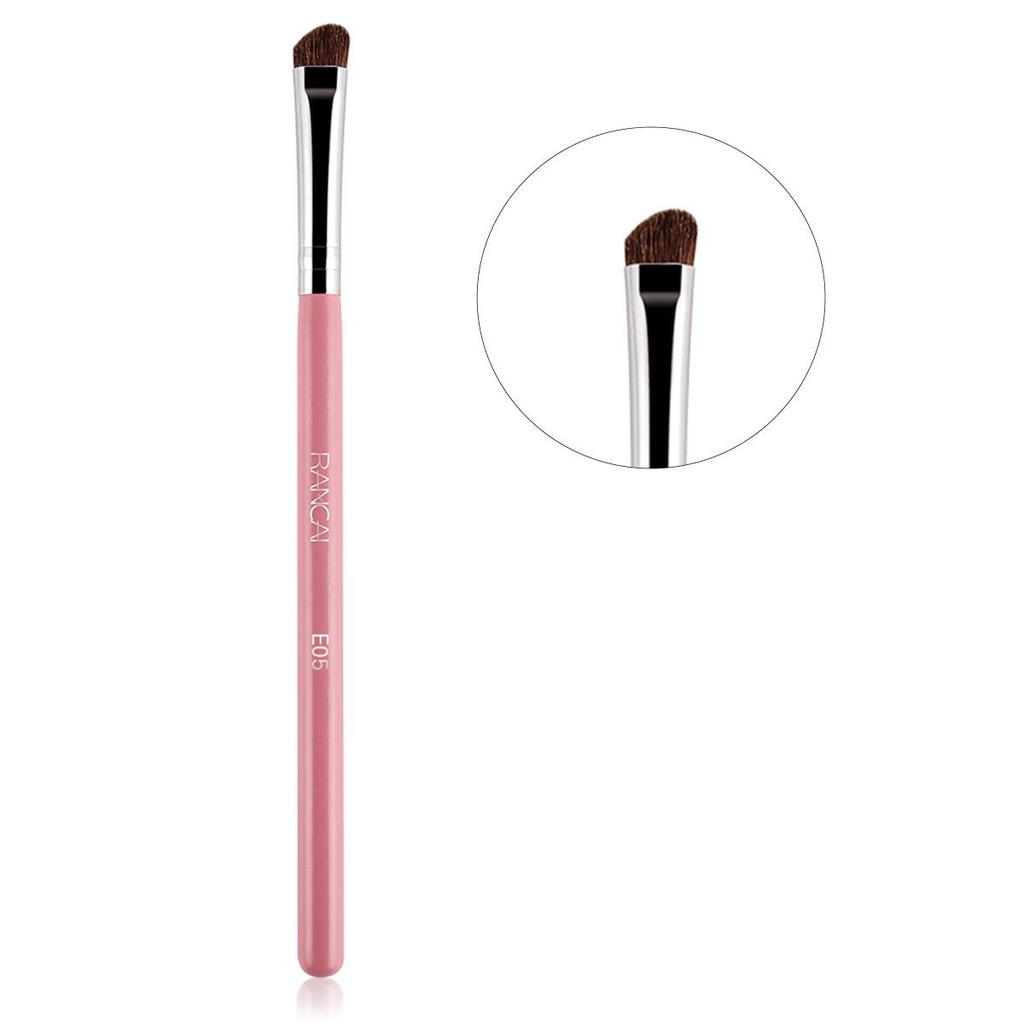 Tragbarer reiner Pferdehaar Lidschatten Verblenderpinsel - Große weiche Borste für Augen-Make-up