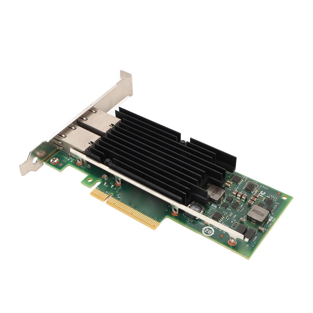 PCIe Network Card Dual Port RJ45 10GB NIC PCIe X8 716589 002 PCIe Network Adapter Gigabit Ethernet