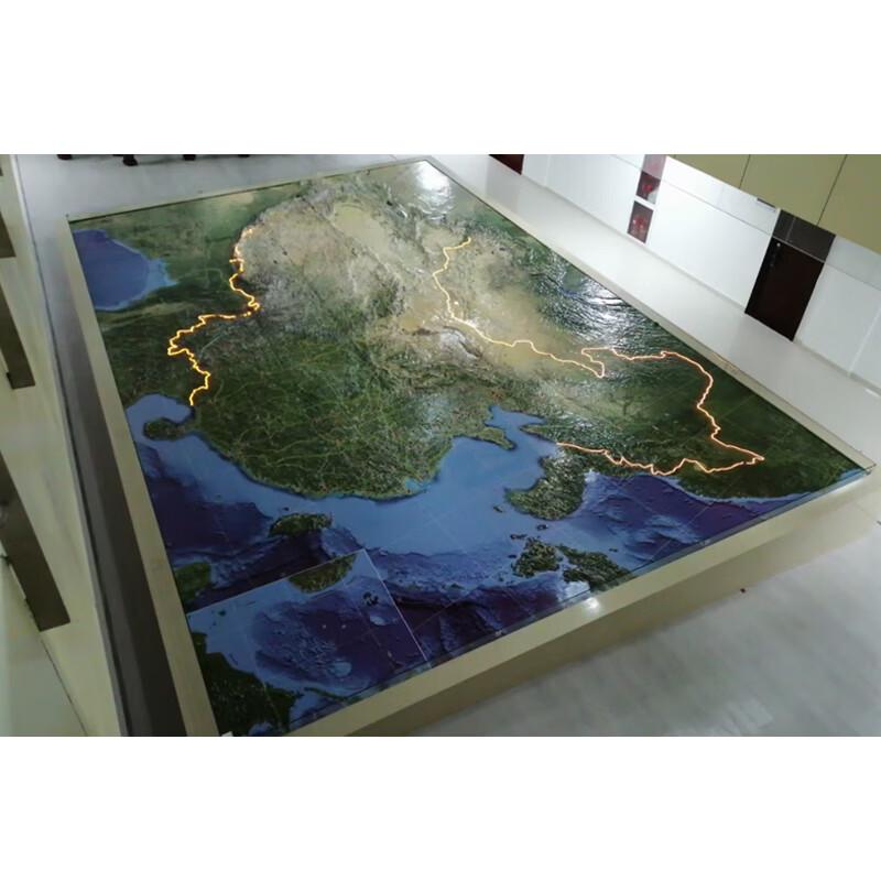 Custom 3D Topographic Sand Table Model