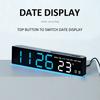LED Wall Clock Simple Colourful Digital Clocks Gym Wall Multifunction Clock Large Led Screen Large Digital