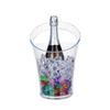 PS Transparent Champagne Bucket Special Acrylic Round Ice Buckets Wine Holder Bucket