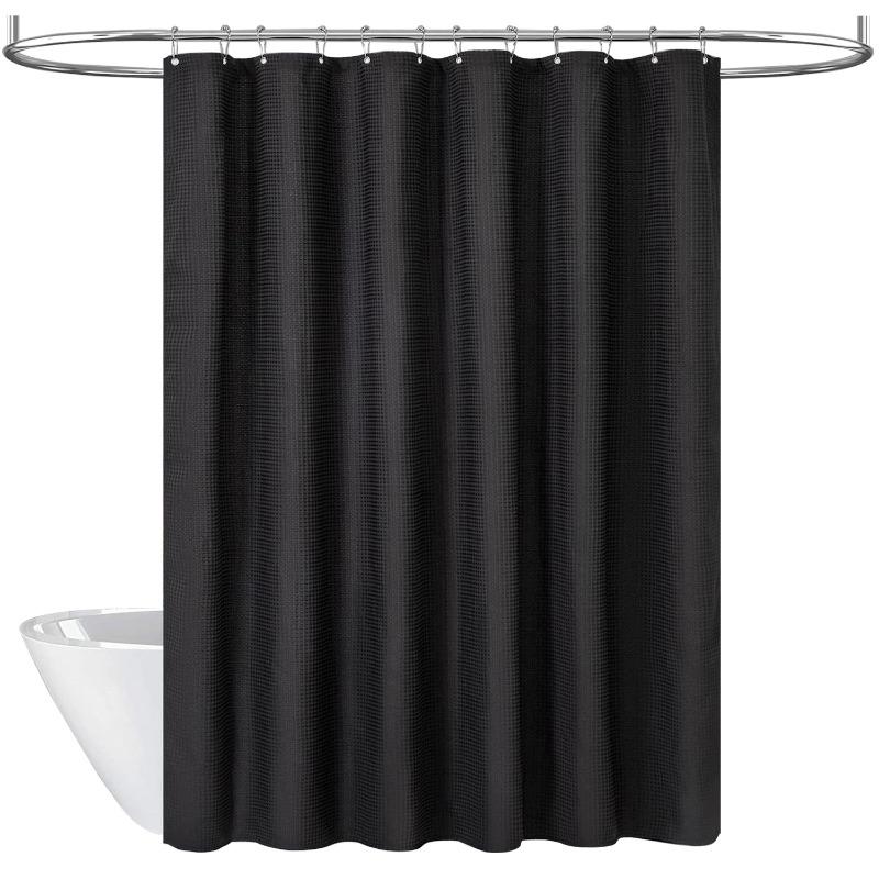 Set di Tende da Doccia Spesse per Bagno Resistenti alla Muffa Impermeabili con Ganci Metallici Finestra del Bagno Liner per Doccia Decorazione