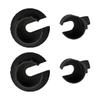 2/4pcs Plastic Desk Grommet Desk Round Cable Hole Covers Organizers for Organizing Home & Office Table Cables Easy Use