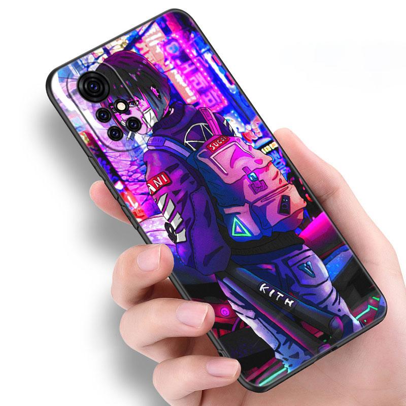 Vaporwave Glitch Anime Soft Case For Huawei NOVA 8 9 Pro 8i 7i 7SE Y60 5T Mate 40 30 20 10 Lite Honor 50 30 Premium Pro Plus 30S