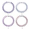 Women S Silver Bracelet With Minimalist Durable And Long-Lasting Elegant Bracelet Alloy For Female WomenS Bracelet, White