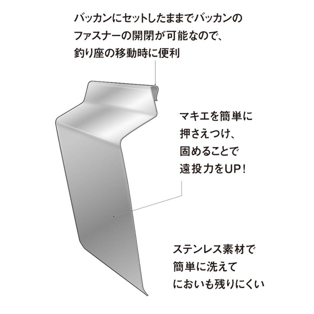 Daiwa Bait Press Board, Long-Distance Casting Press Board