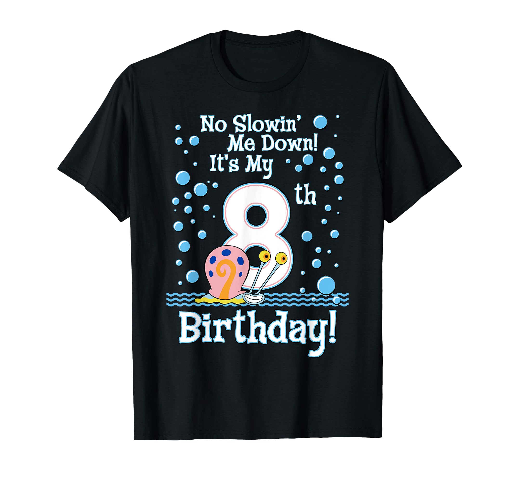 

Spongebob Squarepants Gary It s My 8th Birthday T-Shirt