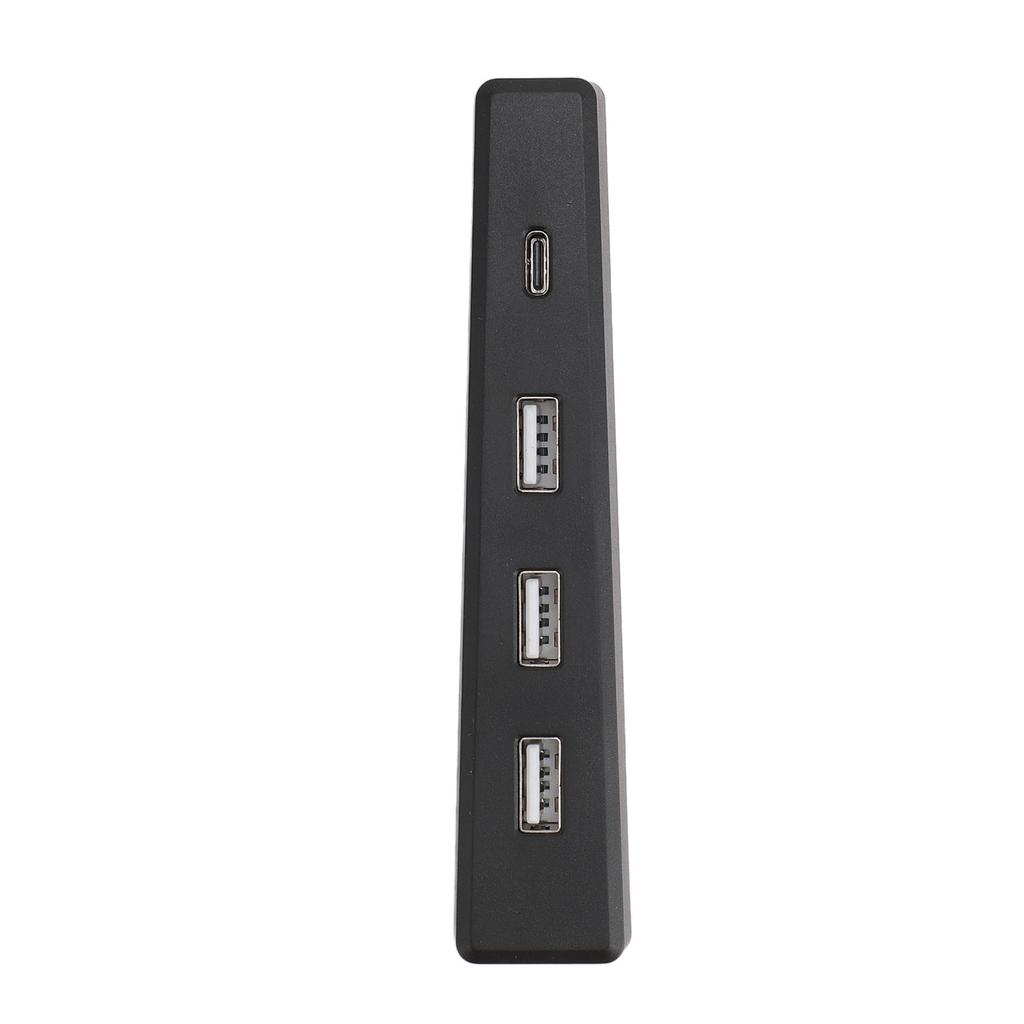 Multi Ports Game Console Hub for PS5 Multifunction 3 Port USB and 1 Port Type C Plug and Play Hub for PS5 Game Console