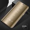 Custodia Flip Smart Mirror di lusso per Xiaomi Redmi Note 11 10 9 9s 8 8T 10s 11T Pro Max Plus 9A 9C Mi 9T Lite Poco X3 5G Cover Coque