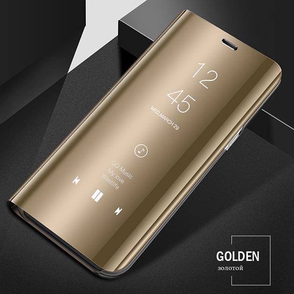 Custodia Flip Smart Mirror di lusso per Xiaomi Redmi Note 11 10 9 9s 8 8T 10s 11T Pro Max Plus 9A 9C Mi 9T Lite Poco X3 5G Cover Coque