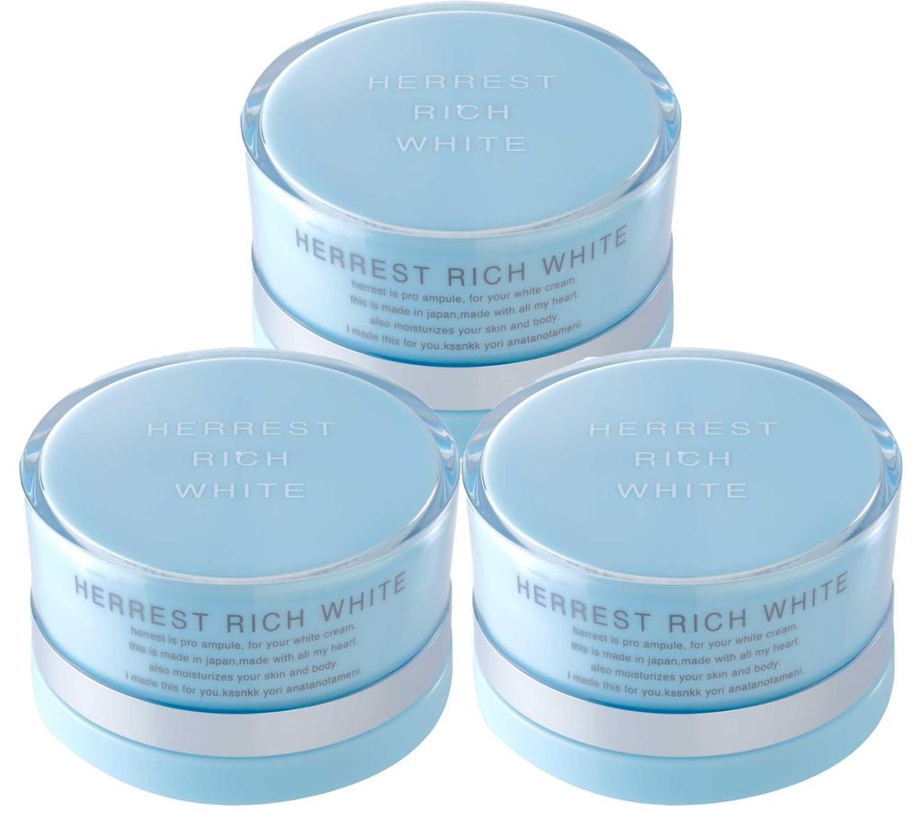Herrest Rich White Medicated Whitening Gel on Review Suitable for Men and Emulsion All in Herrest Oily UV Care and Spot Medicated Spot All-in-One
