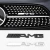 1 buc Embleme Grilă Față Autocolante Insignă Pentru Mercedes Benz Logo AMG W204 W205 W210 W211 W212 W213 W167 W176 W463 GLC C63 G63 E63