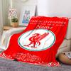 Custom Name Liverpool Football Club Theme Printed Blanket Perfect For Couch Bed Travel Outdoor Use Machine Washable Cozy Durable