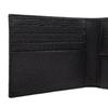 Emporio Armani Printed Logo Leather Wallet Unisex Wallet Black EM001741-AF14774-UC001