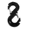Solid Forged S-Shaped Car Tow Hook Adaptations Off-Road Towing Rescue Trailer Hook Durable Vehicle Recovery Equipment