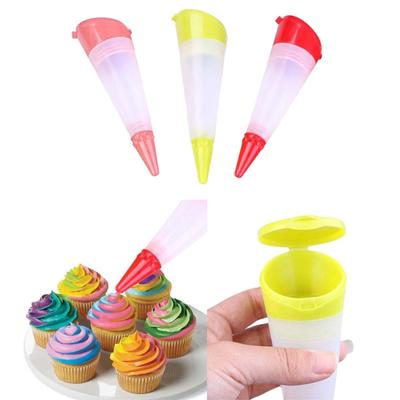 Schokoladen Dekorierstift 3 Spitzen Kuchen Schreibwerkzeug für Cupcakes Gebäck