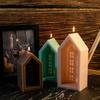 House Shaped Candle Molds for Making Candle Soap Room Decorations House Candle Holder Molds for Making Tealight Holder