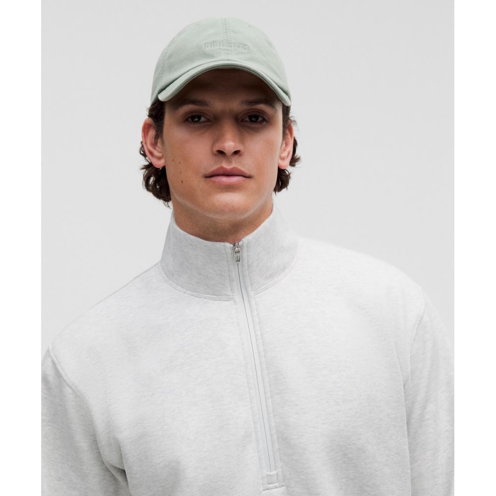 Lululemon Steady State Half Zip Heathered Core Ultra Light Grey