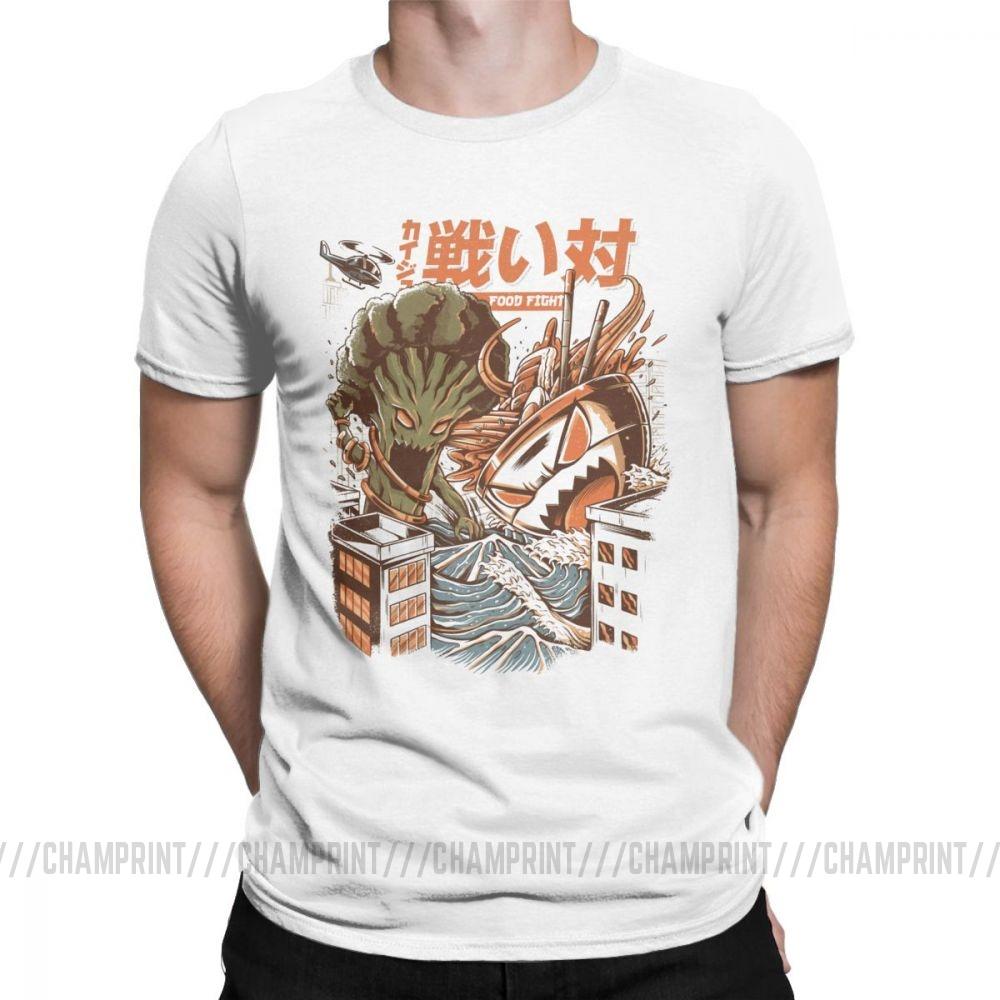 Great Sushi Dragon Tee Shirt Japan Japanese Noodle Ramen Top Kaiju Izakaya Harajuku Streetwear Retro Men