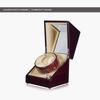JQUEEN Watch Automatic Watch Winder with Mabuchi Made of Wood Winder, 2-Watch Winder, Motor, Quiet,