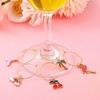 40Pcs Alloy Wine Glass Markers Colorful Christmas Drink Markers Charm Rings  Wine Tasting Party