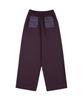 KAIFAI Glyph Sweatpants (Purple) K25Zc179