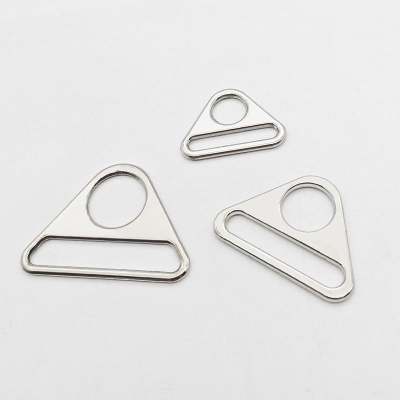 Zinc Alloy Triangle Buckle: Metal Accessory for Clothing, Bags, and Handbags