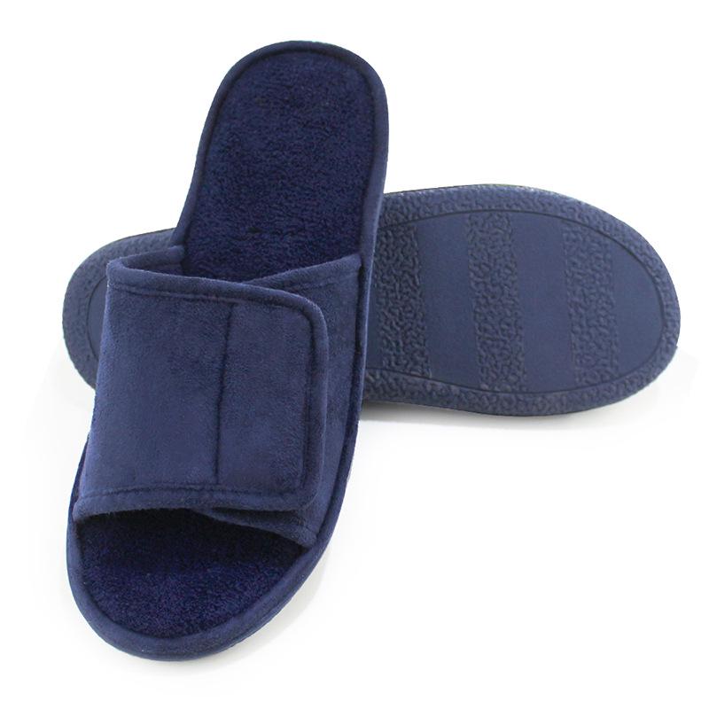 

Men s Silent Open-Toe Breathable Slippers, Soft TPR Bottom, Machine Washable for Spring and Summer. L (11-12) [44-45] сірий колір