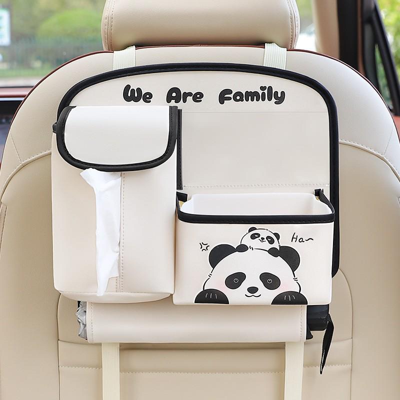 Cartoon Car Backseat Storage Bag and Trash Holder